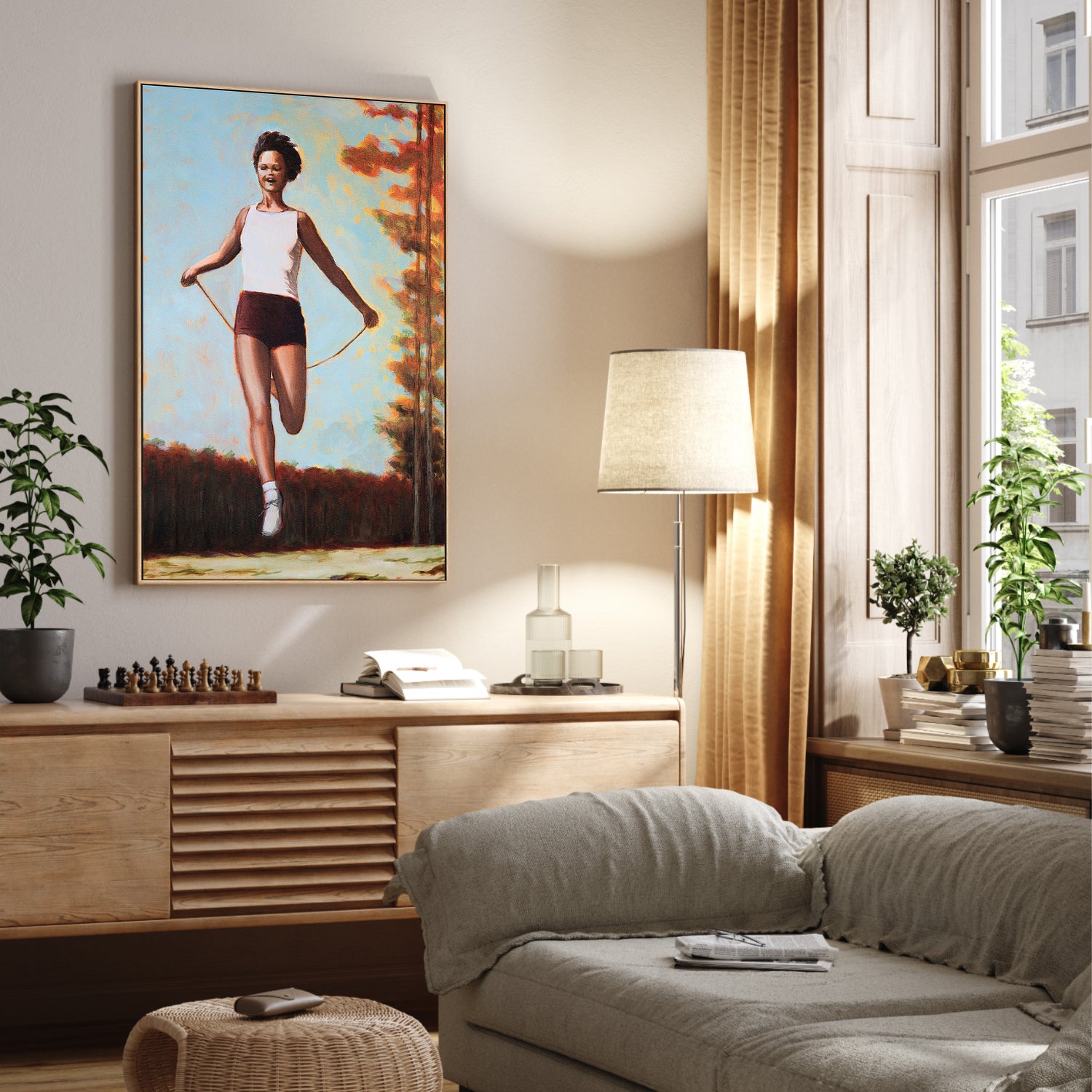 wall-art-print-canvas-poster-framed-Skipping Rope-9