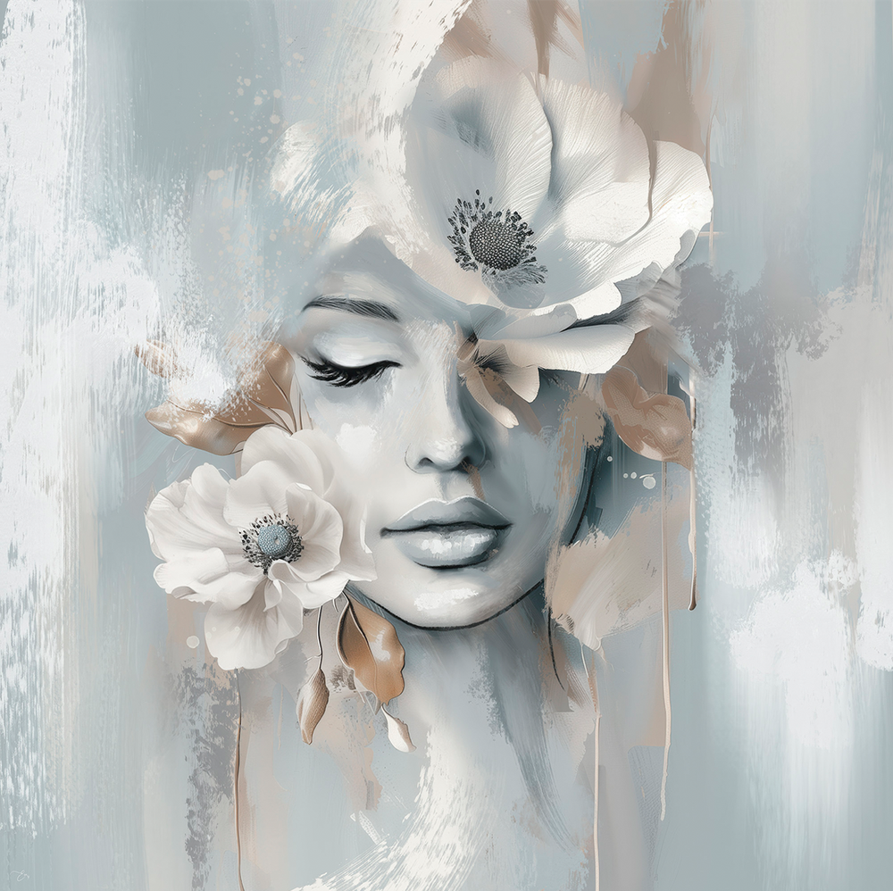 wall-art-print-canvas-poster-framed-Sky, Petal , By Bella Eve-1