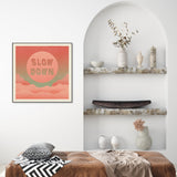 wall-art-print-canvas-poster-framed-Slow Down , By Cai & Jo-7