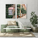 wall-art-print-canvas-poster-framed-Slow Mornings in Italy, Set Of 2-by-Jovani Demetrie-Gioia Wall Art