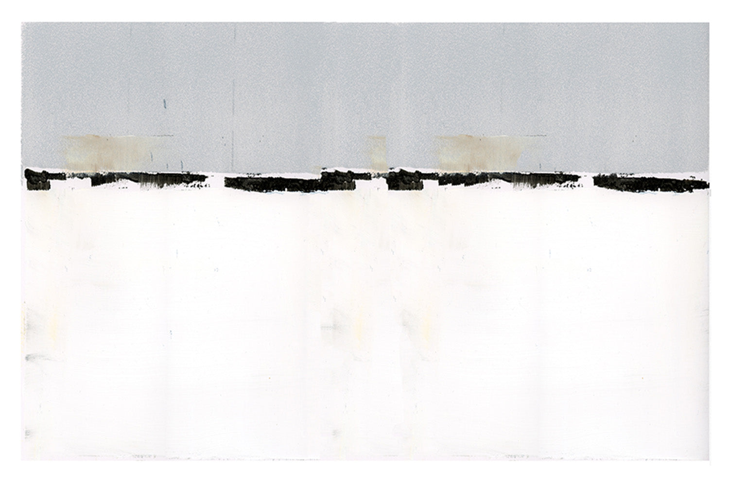 wall-art-print-canvas-poster-framed-Snowy Landscape, Style A-1