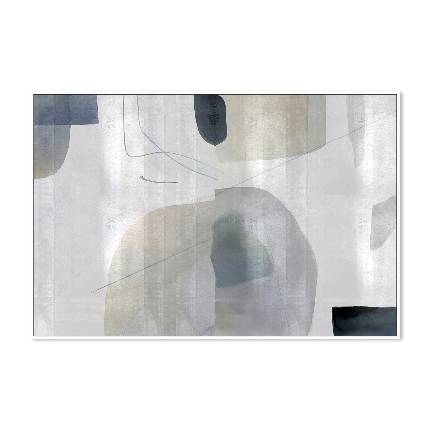 wall-art-print-canvas-poster-framed-Soft Abstract Shapes, Style A-5