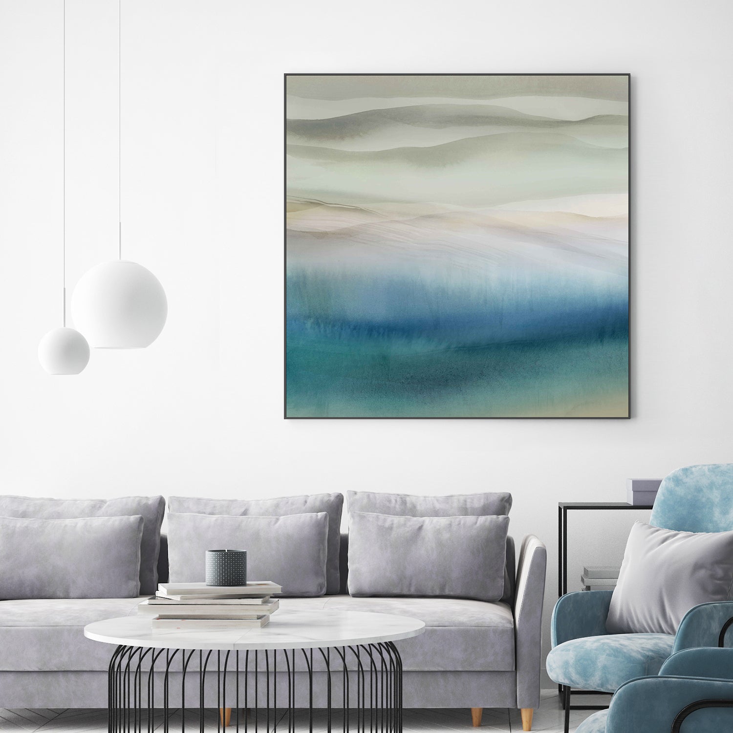 wall-art-print-canvas-poster-framed-Soft Currents, Style B-2