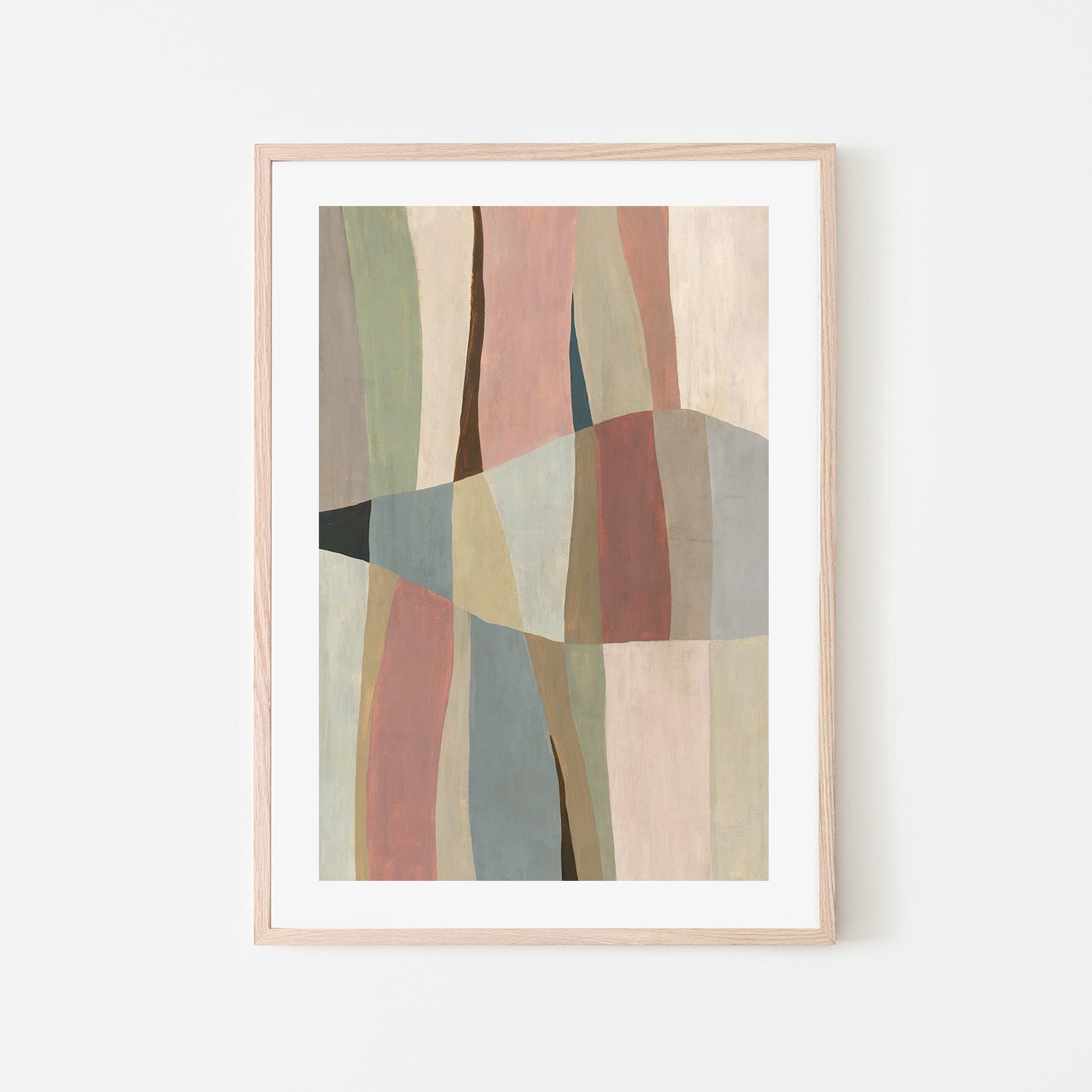 wall-art-print-canvas-poster-framed-Soft Curves in Muted Hues-6
