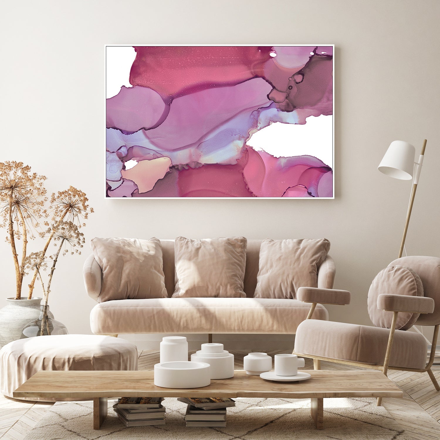 wall-art-print-canvas-poster-framed-Soft Power Abstract , By Megan Swartz-7