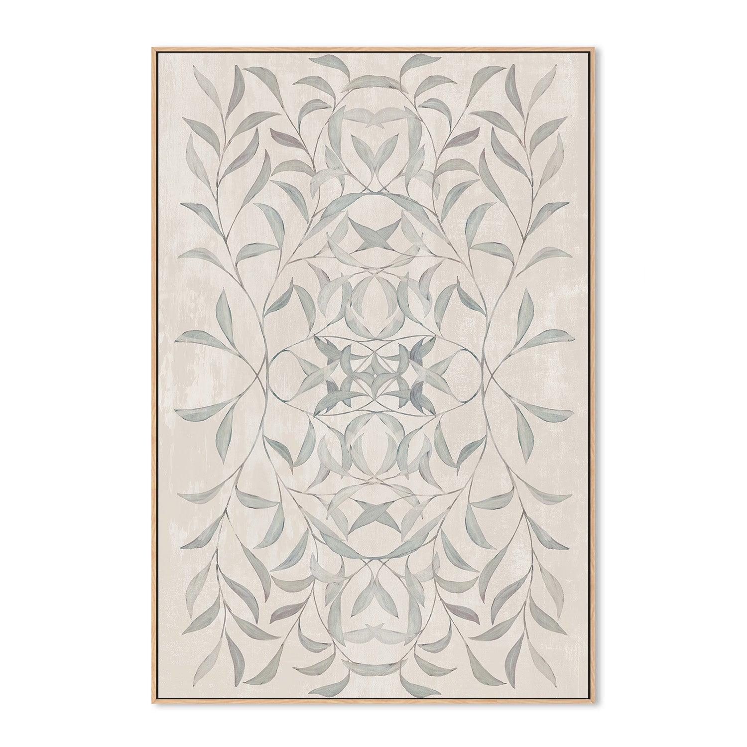 wall-art-print-canvas-poster-framed-Soft Symmetry of Botanical Pa...-4