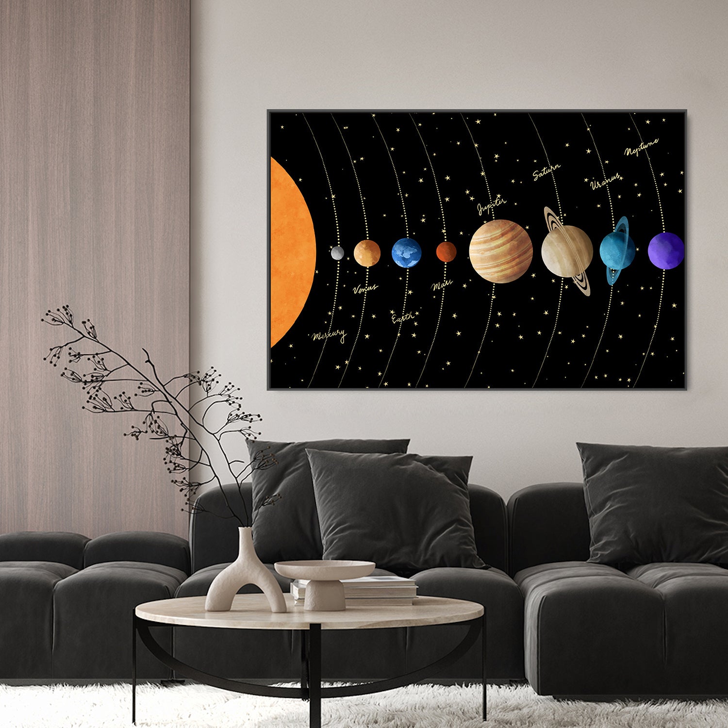wall-art-print-canvas-poster-framed-Solar Symphony-8