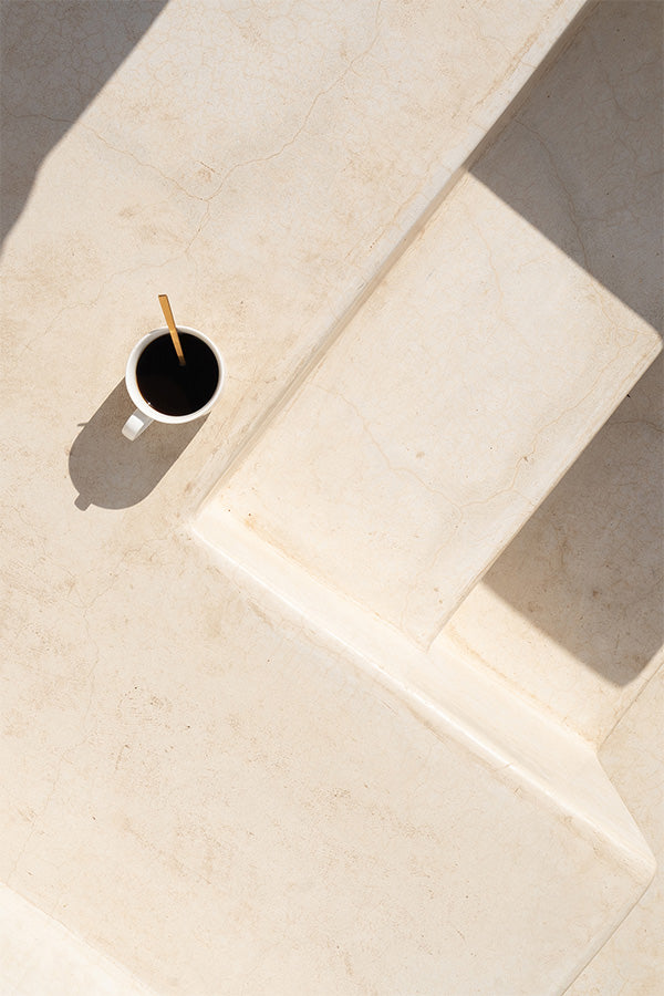 wall-art-print-canvas-poster-framed-Solitude with Coffee-1