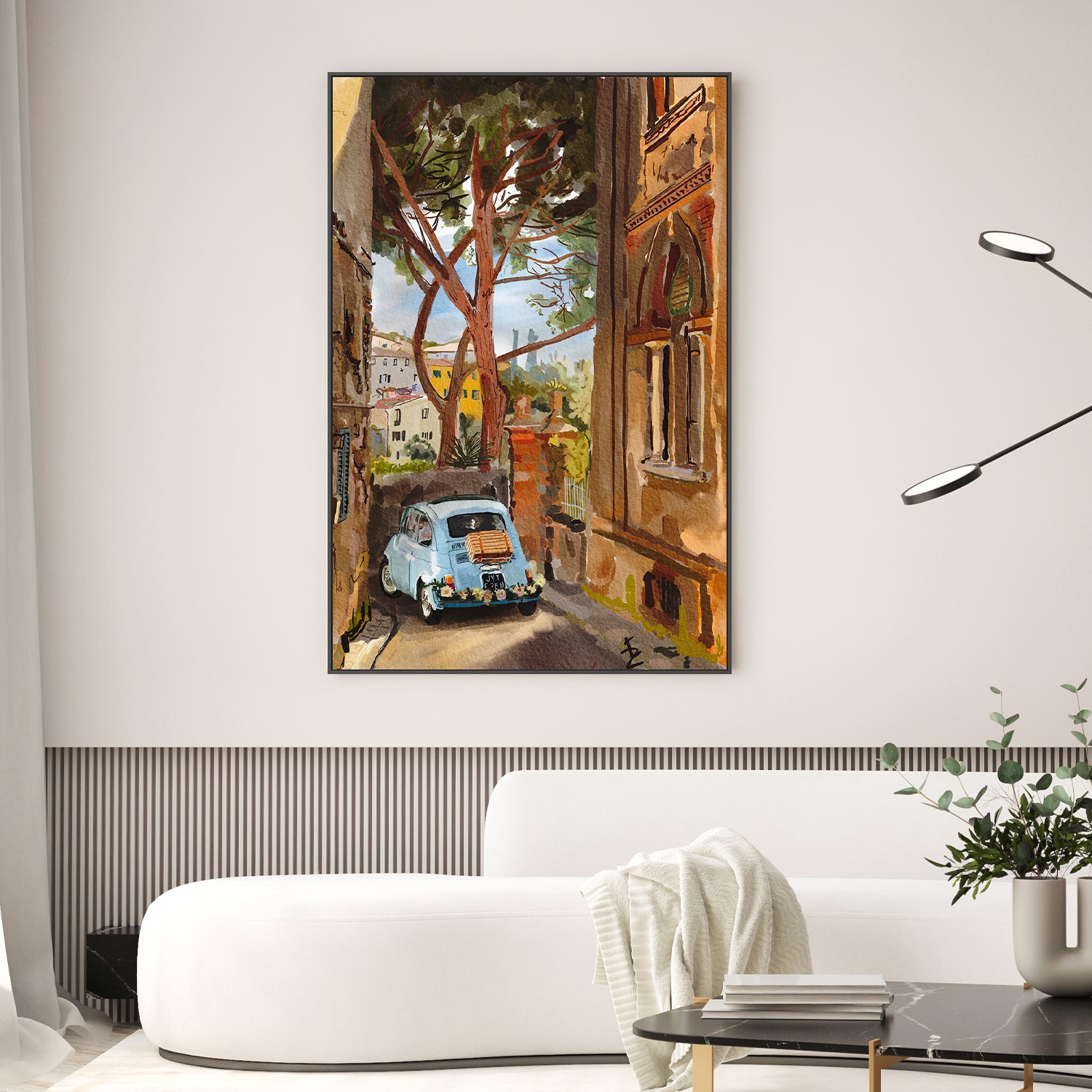 wall-art-print-canvas-poster-framed-Somewhere in Tuscany-2