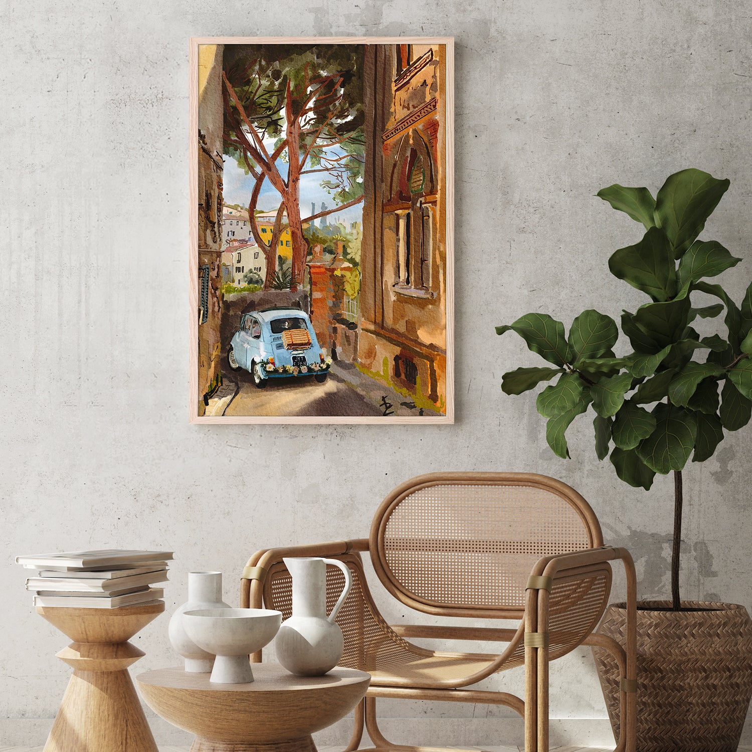 wall-art-print-canvas-poster-framed-Somewhere in Tuscany-8