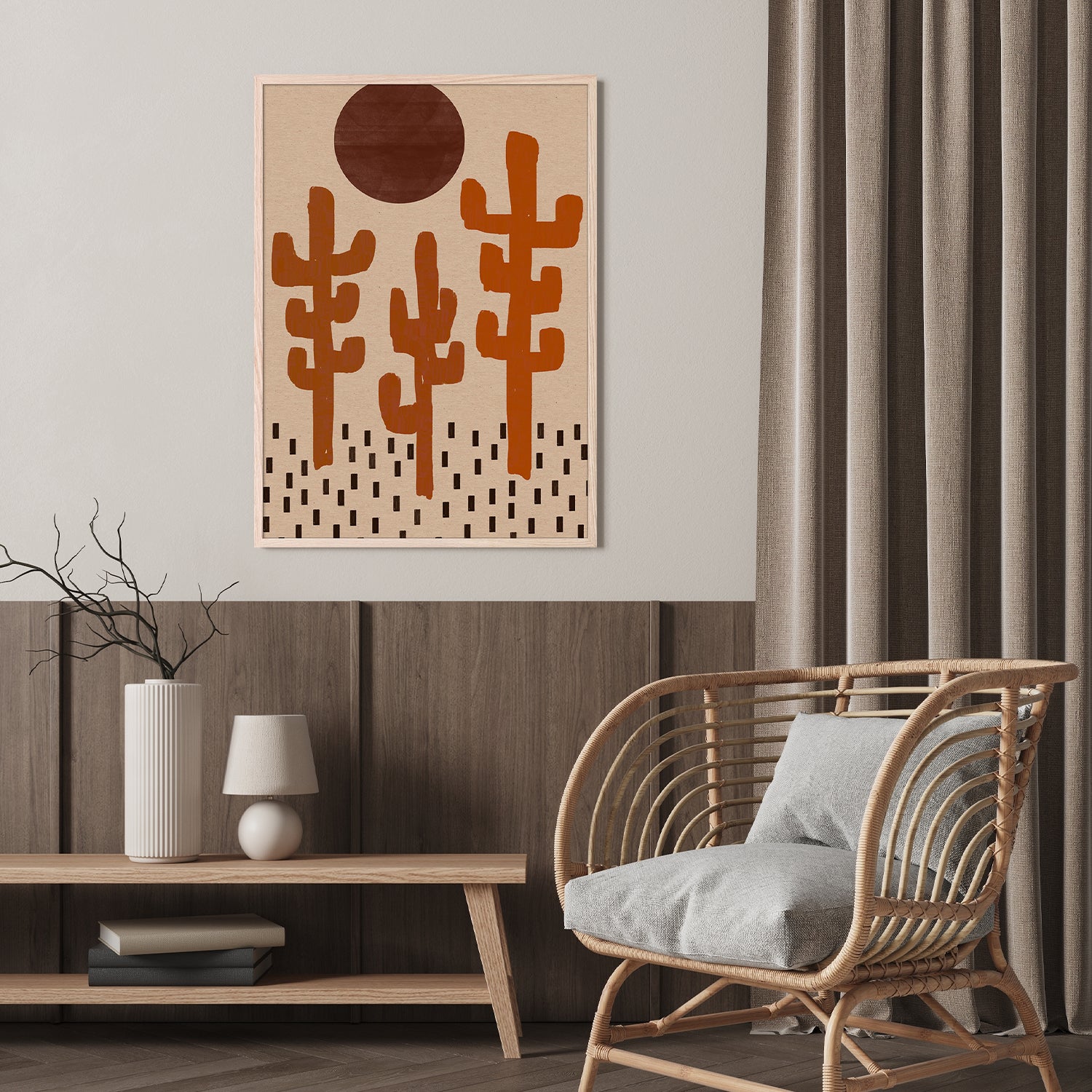 wall-art-print-canvas-poster-framed-Southwestern landscape No. 2-9