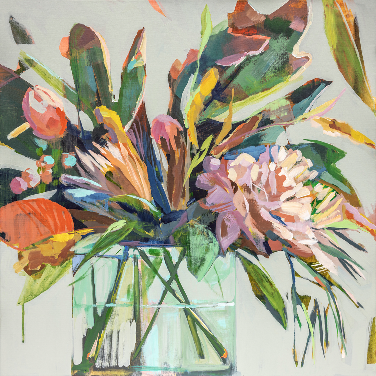 wall-art-print-canvas-poster-framed-Spike Bouquet , By Jenny Westenhofer Art-1
