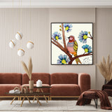 wall-art-print-canvas-poster-framed-Spotted Bird-GIOIA-WALL-ART