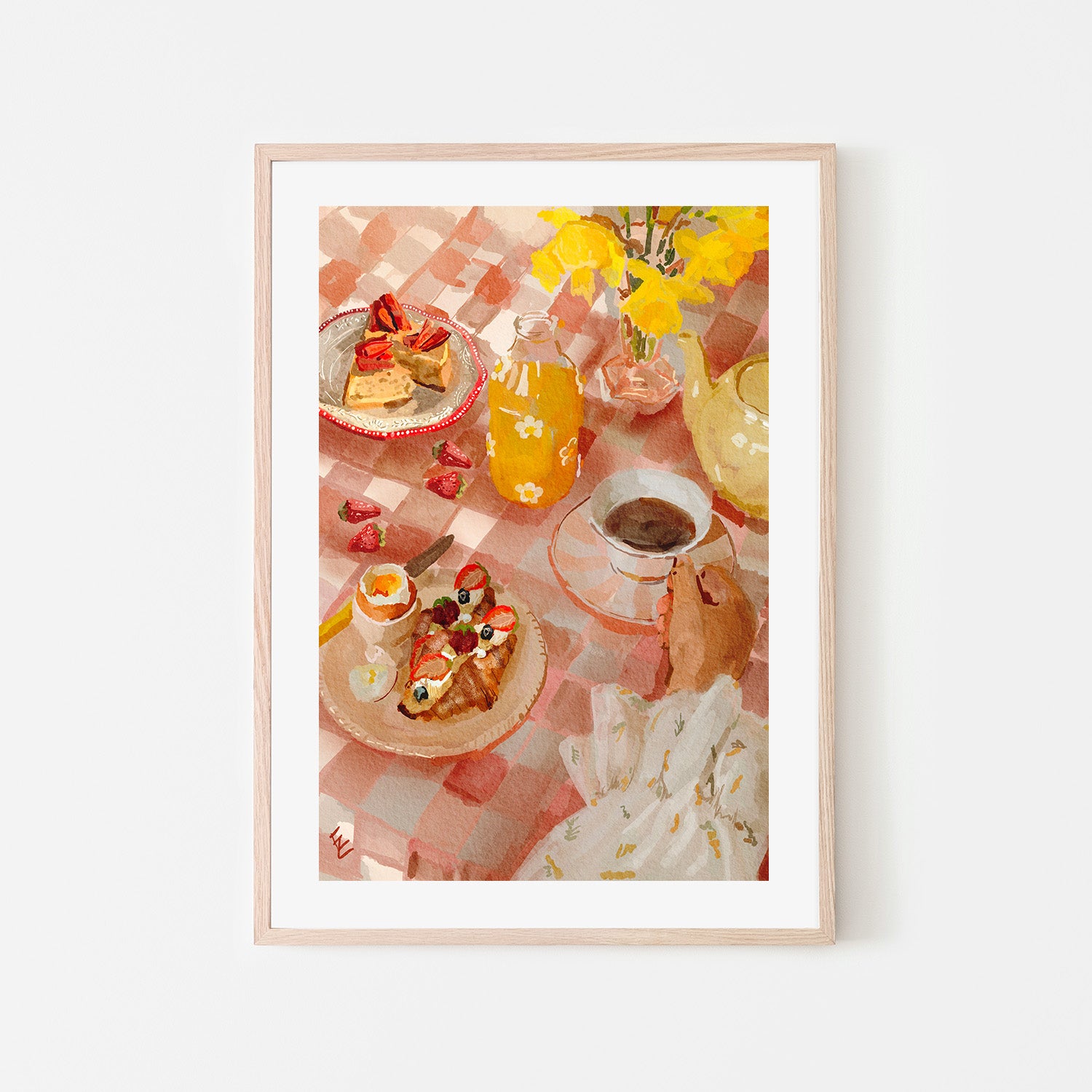 wall-art-print-canvas-poster-framed-Spring breakfast-6