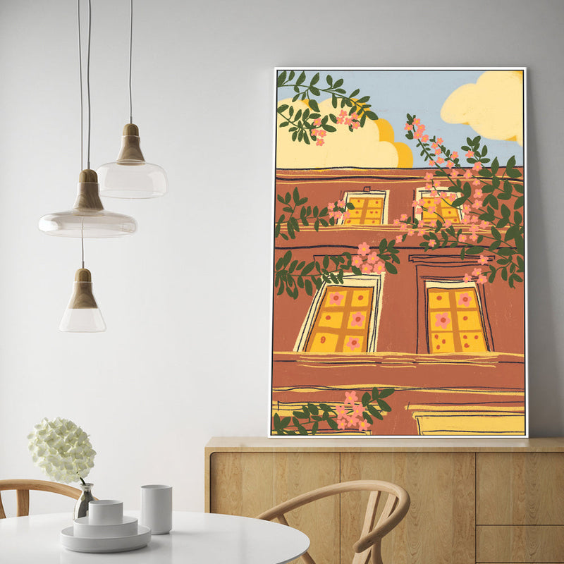 wall-art-print-canvas-poster-framed-Spring House , By Gigi Rosado-GIOIA-WALL-ART