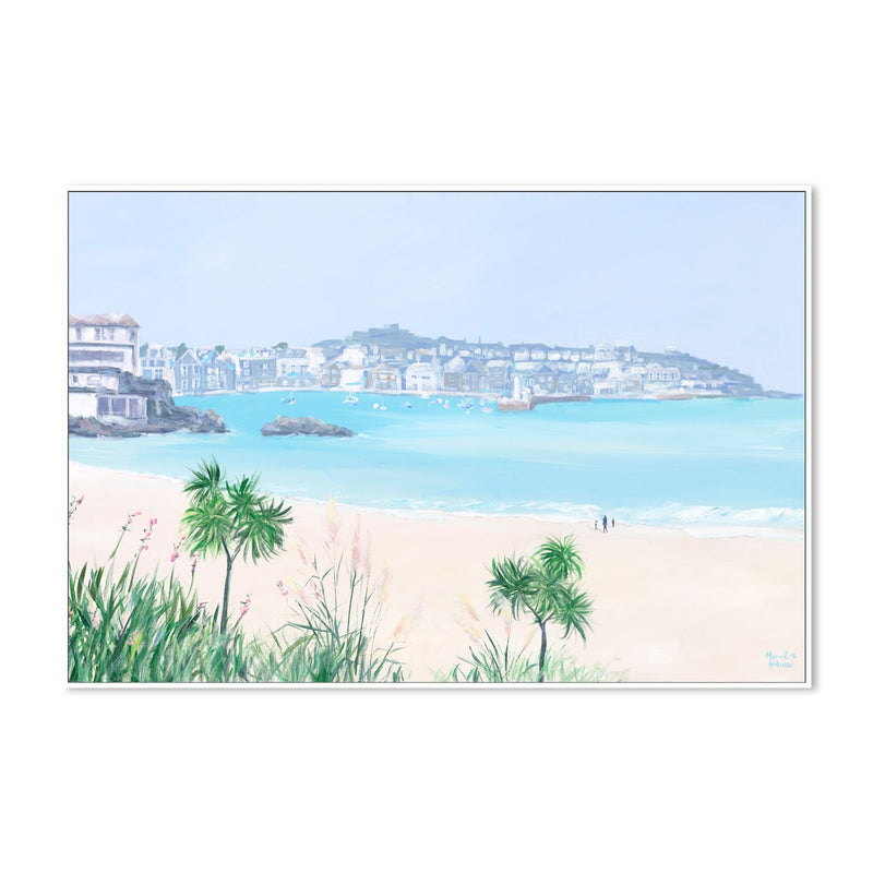 wall-art-print-canvas-poster-framed-St Ives Harbour , By Meredith Howse-5