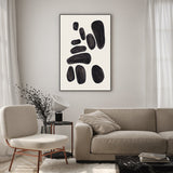 wall-art-print-canvas-poster-framed-Stacked Pebbles , By Ejaaz Haniff-GIOIA-WALL-ART