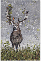 wall-art-print-canvas-poster-framed-Stag , By Maggie Vandewalle-GIOIA-WALL-ART