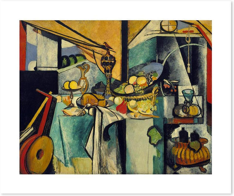 wall-art-print-canvas-poster-framed-Still Life After Jan Davidsz. De Heem'S La Desserte, By Henri Matisse-by-Gioia Wall Art-Gioia Wall Art