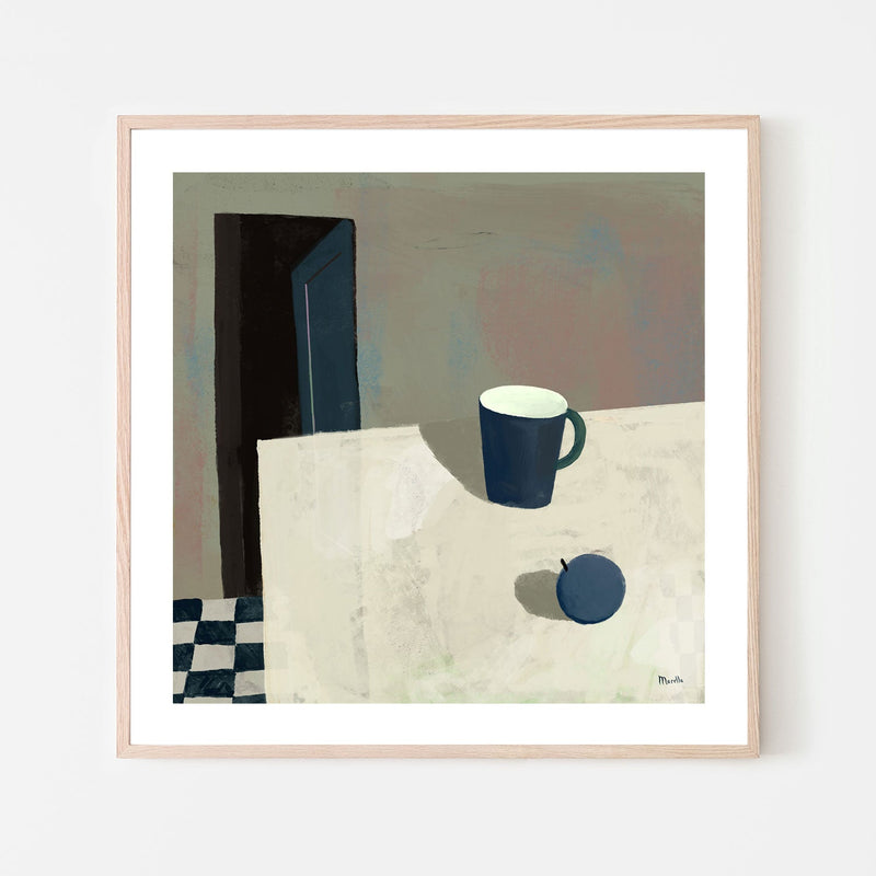 wall-art-print-canvas-poster-framed-Still Life With Blue Mug , By Marco Marella-6