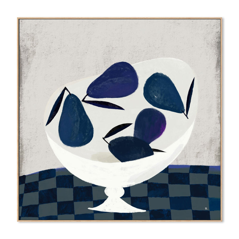wall-art-print-canvas-poster-framed-Still Life With Blue Pears , By Marco Marella-4
