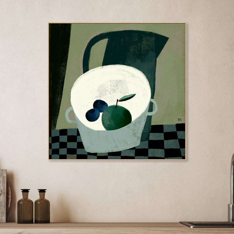 wall-art-print-canvas-poster-framed-Still Life With Blueberries , By Marco Marella-2