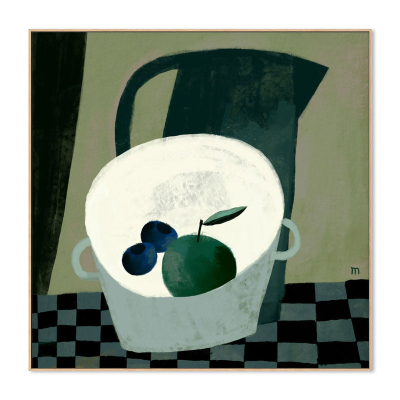 wall-art-print-canvas-poster-framed-Still Life With Blueberries , By Marco Marella-4