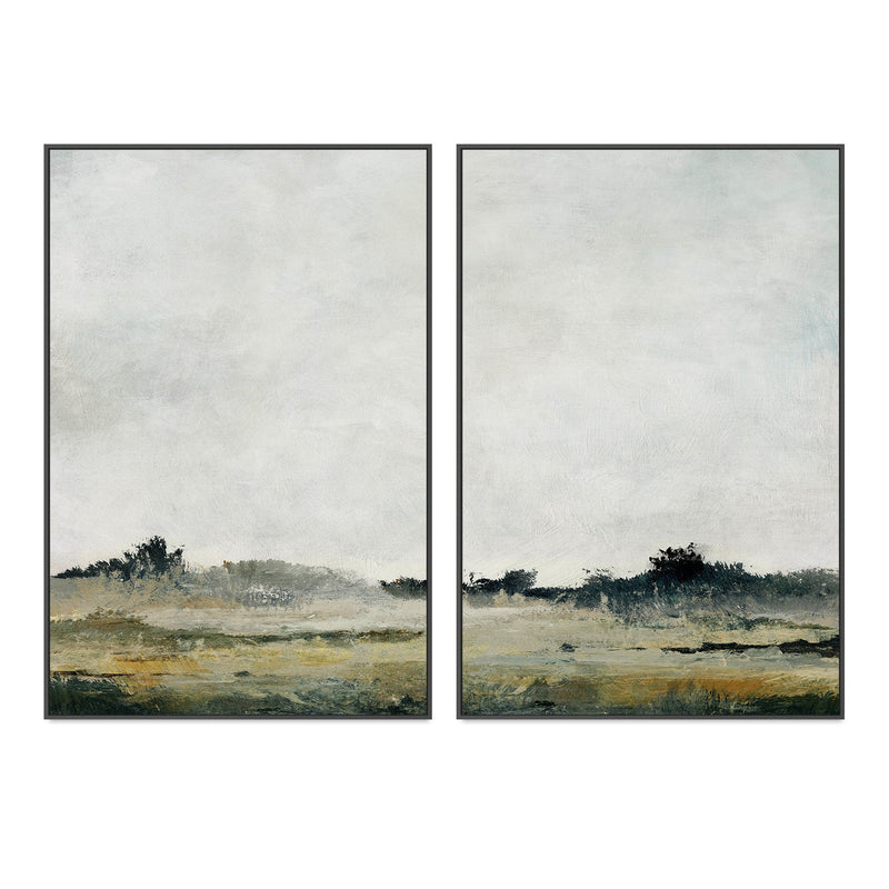 wall-art-print-canvas-poster-framed-Still Marsh, Style A & B, Set Of 2 , By Dan Hobday-3