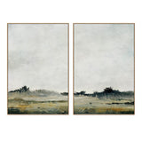 wall-art-print-canvas-poster-framed-Still Marsh, Style A & B, Set Of 2 , By Dan Hobday-4