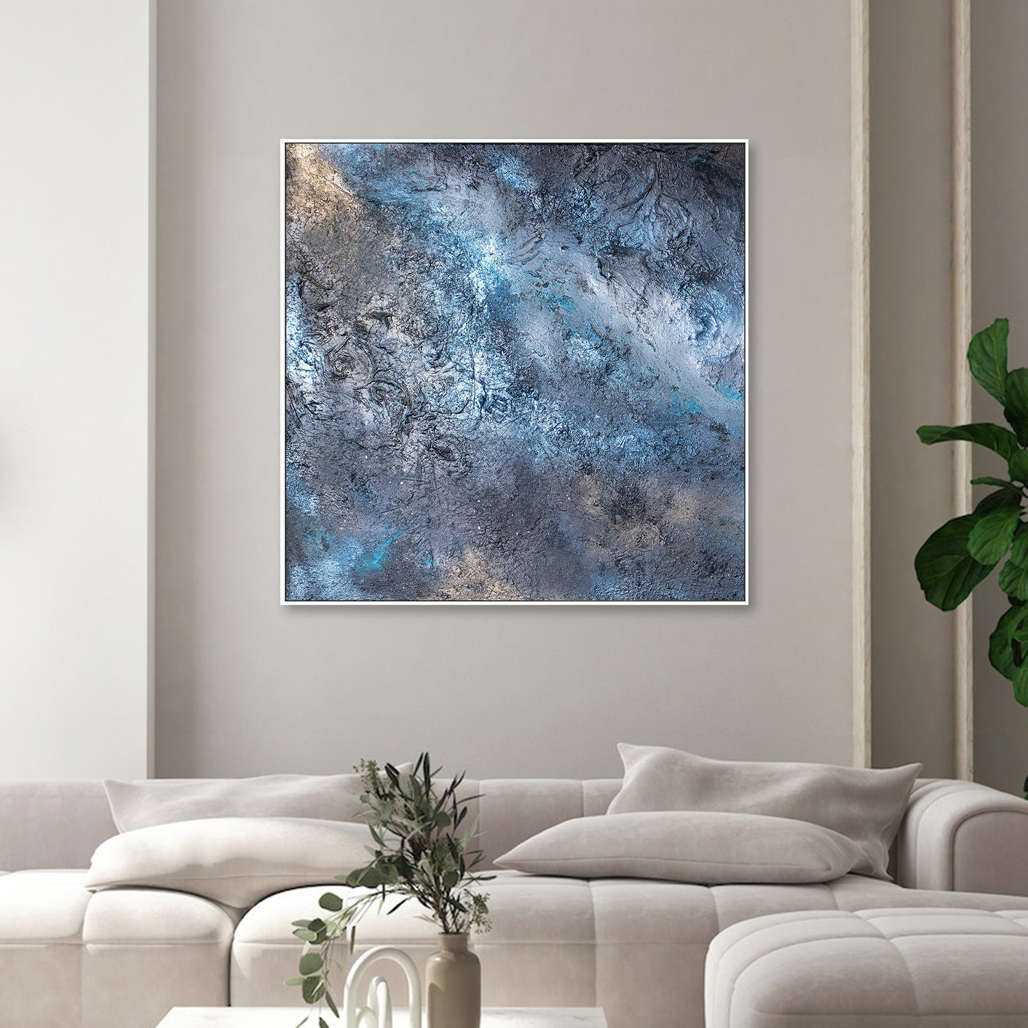wall-art-print-canvas-poster-framed-Stone Blue-2