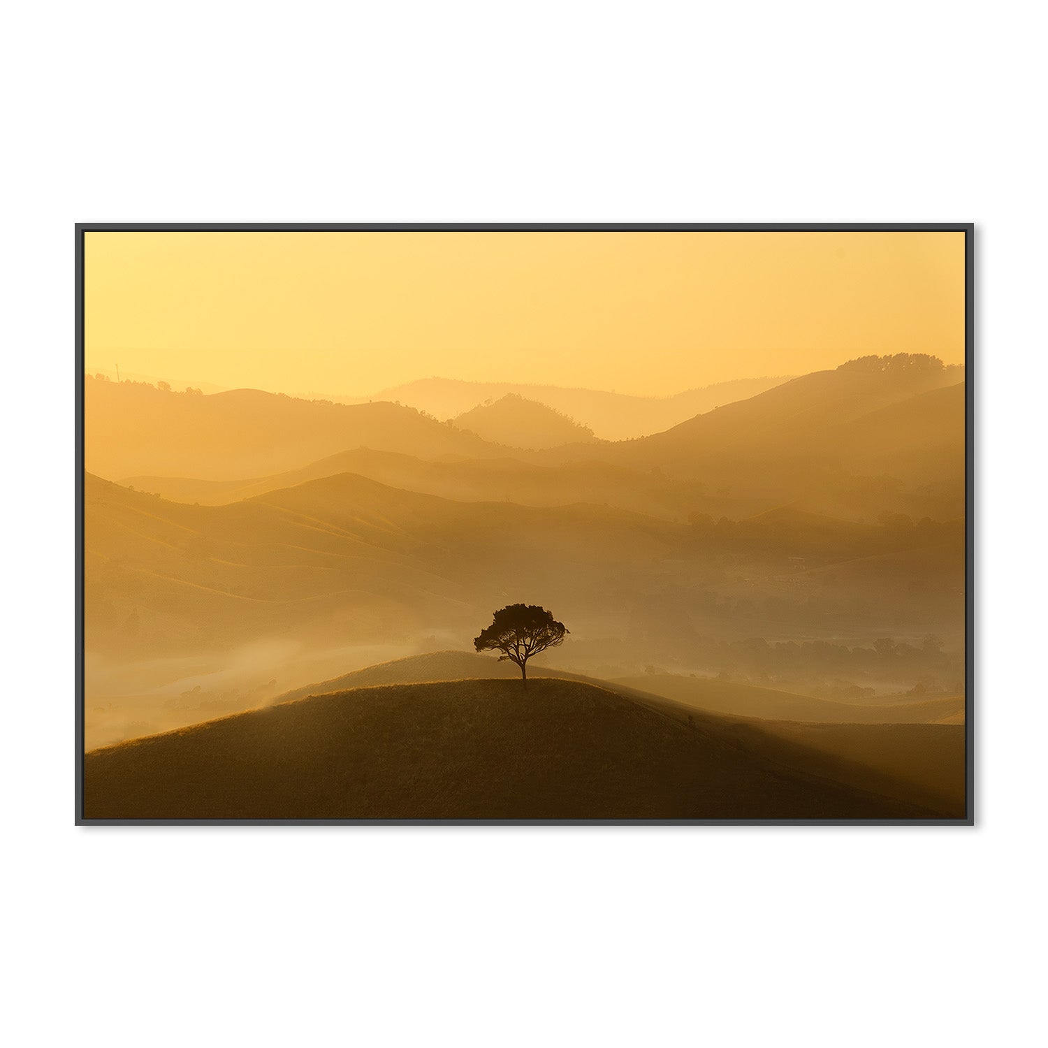 wall-art-print-canvas-poster-framed-Strathbogie Ranges, Victoria , By Christopher Cann-3