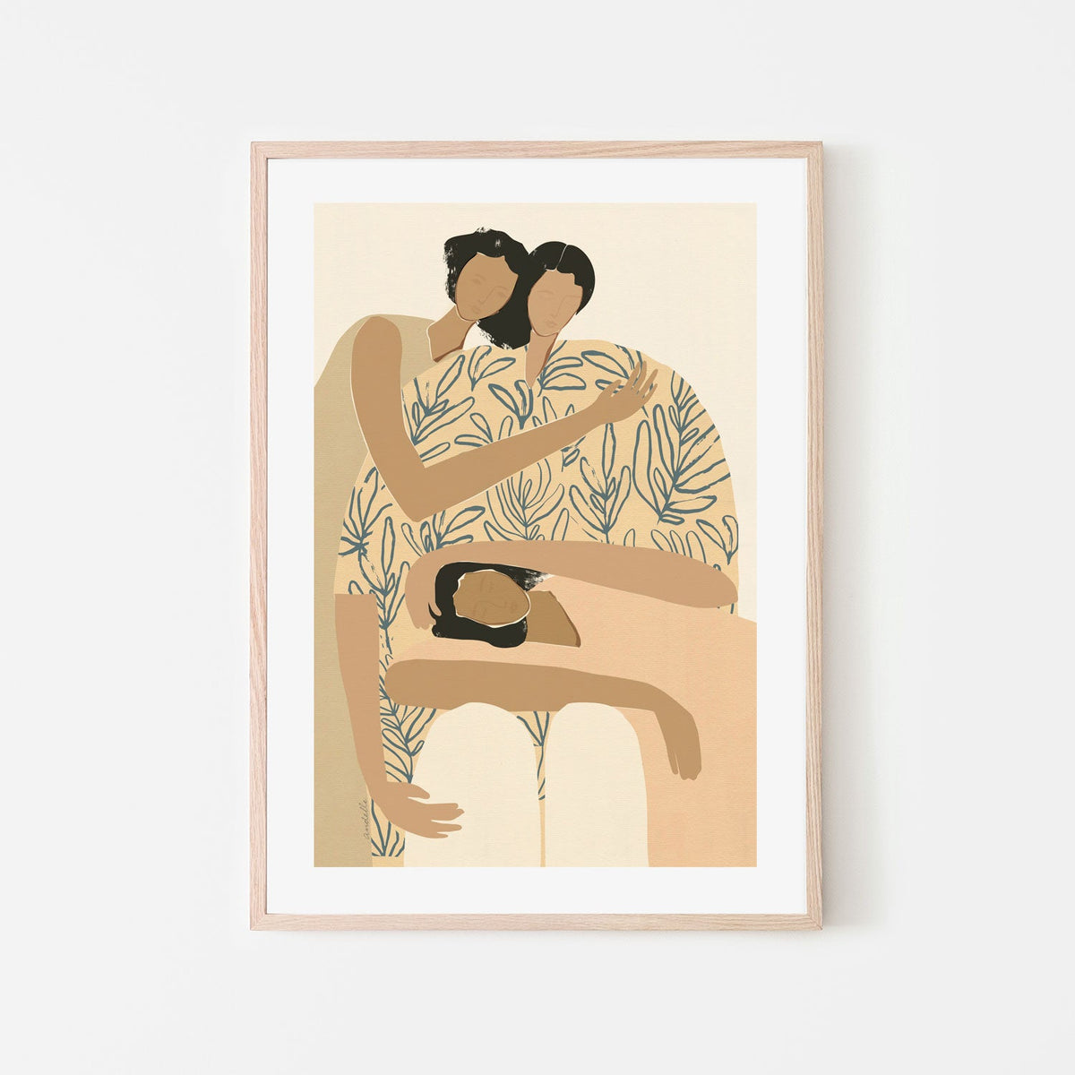 wall-art-print-canvas-poster-framed-Stronger Together , By Andelle Art-6
