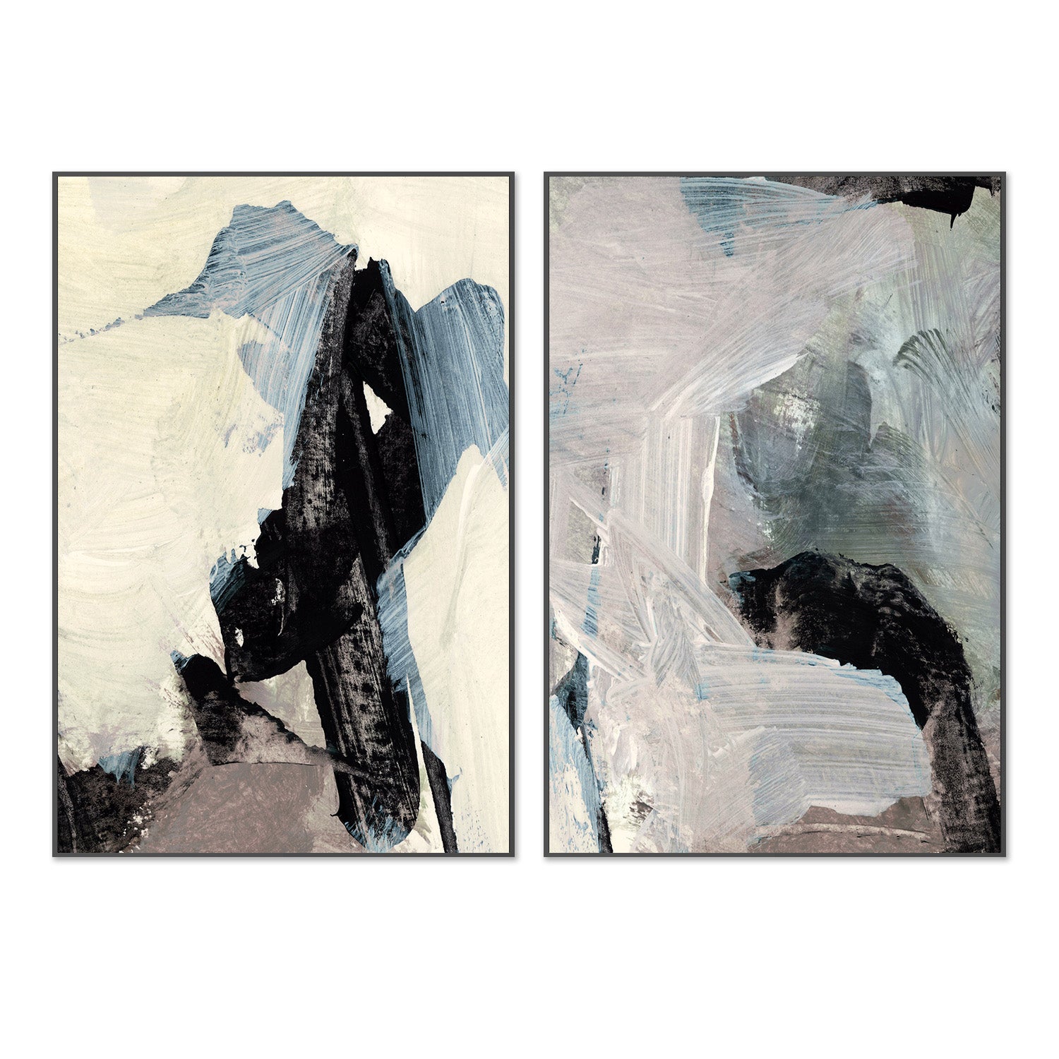 wall-art-print-canvas-poster-framed-Studio, Set of 2-3