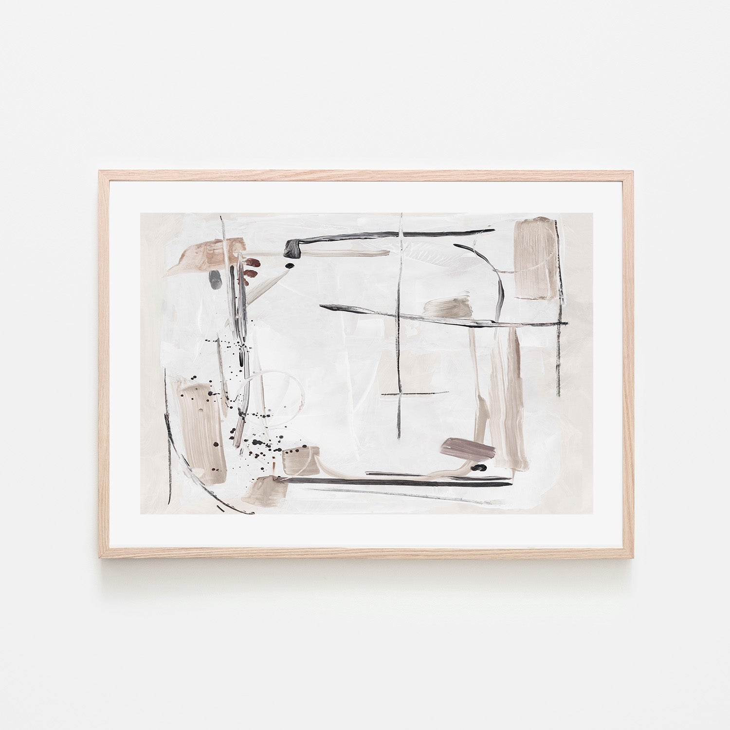 wall-art-print-canvas-poster-framed-Subtle Lines and Soft Hues-6