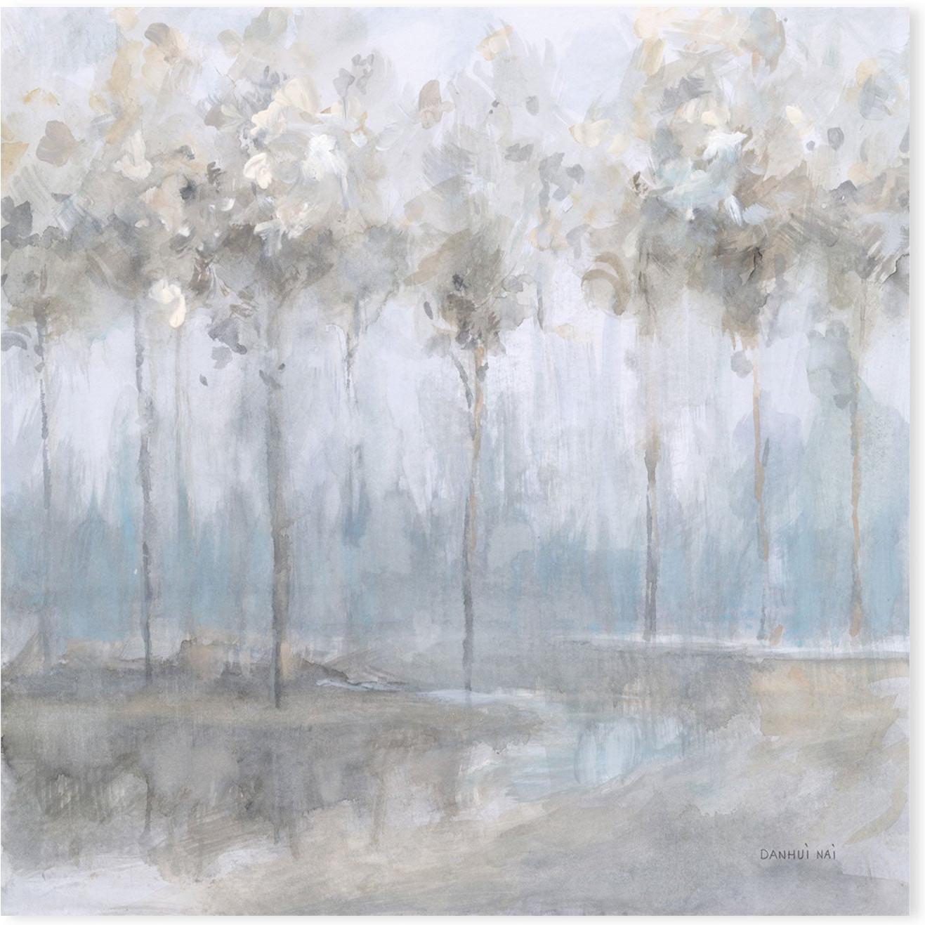 wall-art-print-canvas-poster-framed-Subtle Woodland , By Danhui Nai-GIOIA-WALL-ART