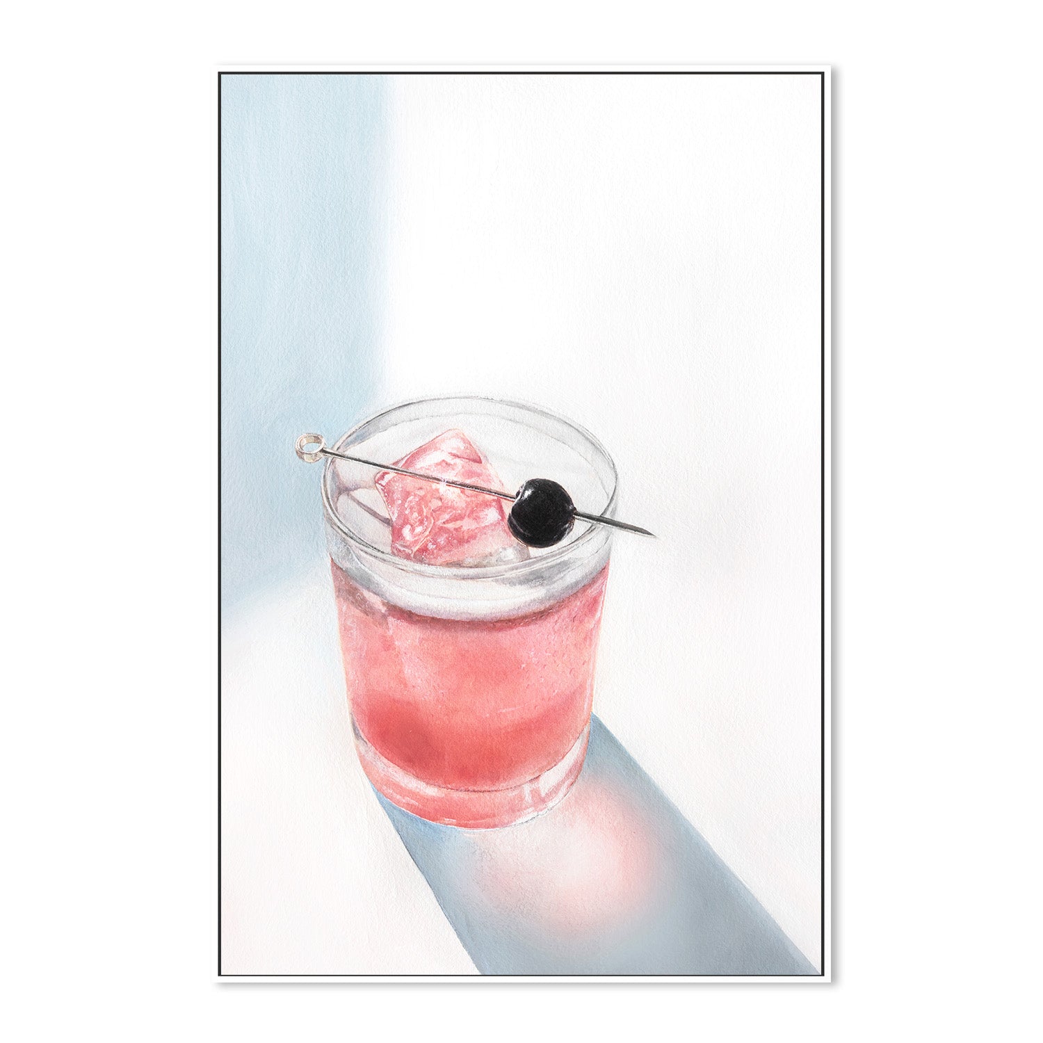 wall-art-print-canvas-poster-framed-Summer Cherry Cocktail-5