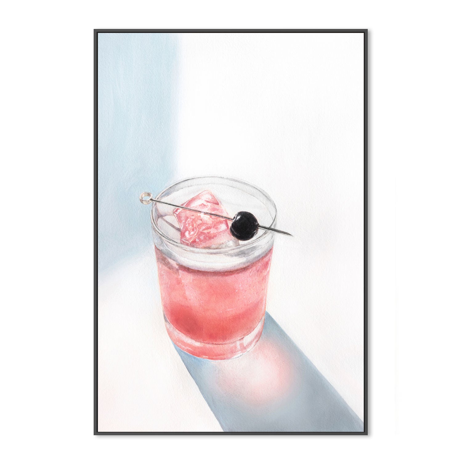 wall-art-print-canvas-poster-framed-Summer Cocktail , By Julia Ockert-GIOIA-WALL-ART