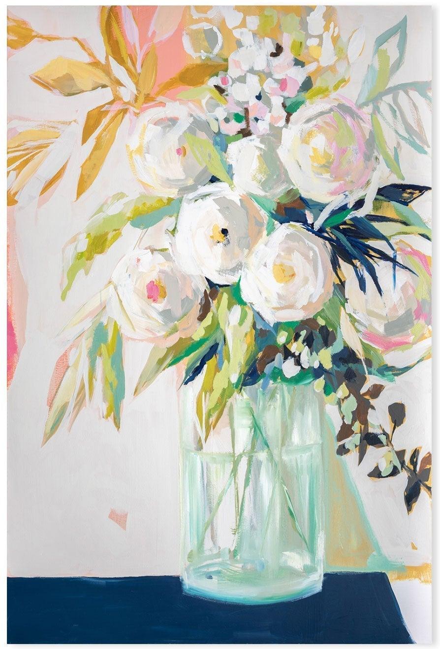 wall-art-print-canvas-poster-framed-Summer Day Bouquet-by-Jenny Westenhofer Art-Gioia Wall Art