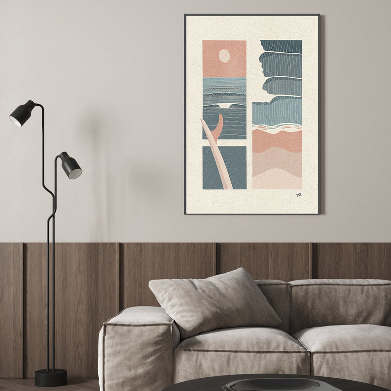 wall-art-print-canvas-poster-framed-Summer Days-GIOIA-WALL-ART