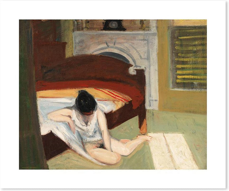 wall-art-print-canvas-poster-framed-Summer Interior, By Edward Hopper-by-Gioia Wall Art-Gioia Wall Art