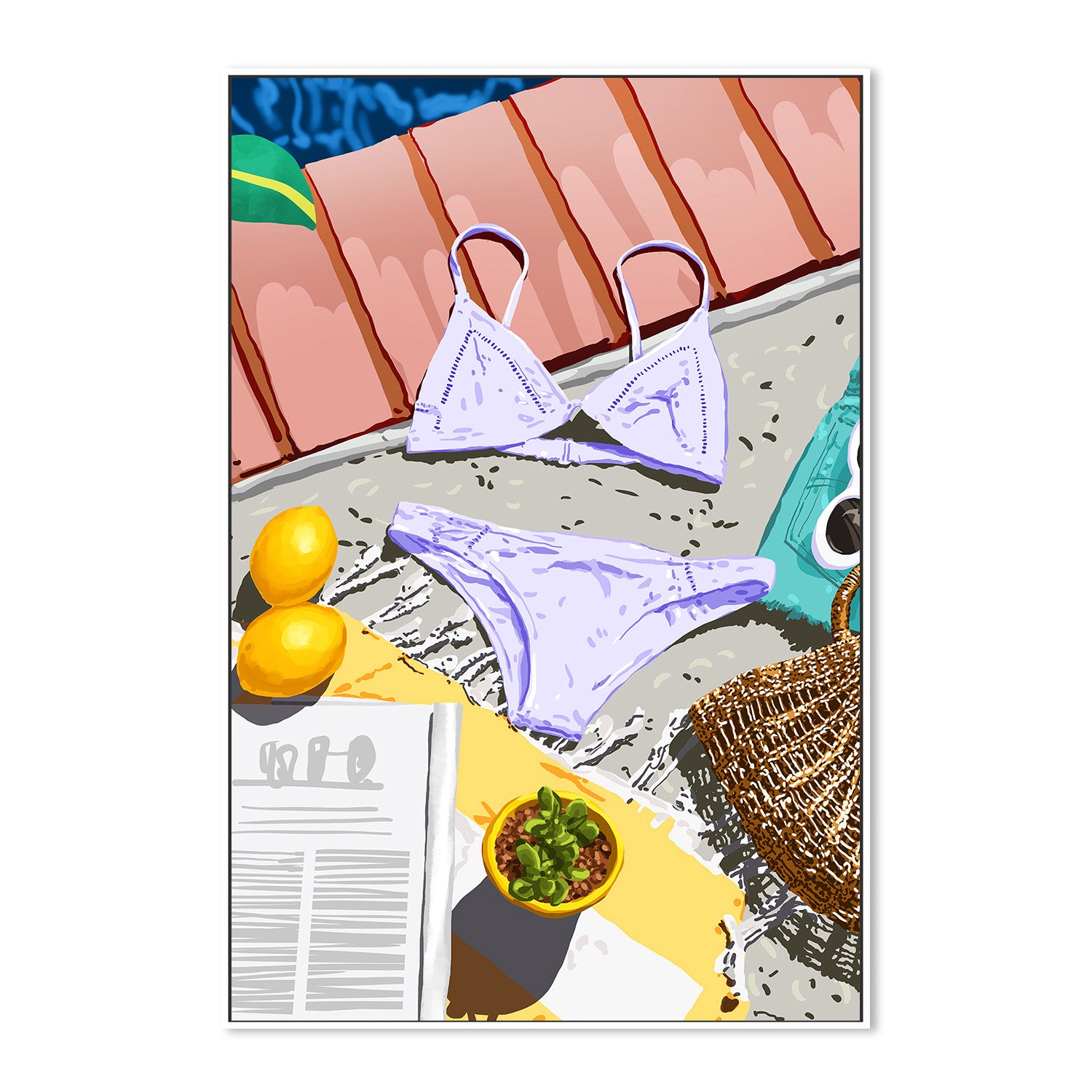 wall-art-print-canvas-poster-framed-Summer On My Mind-5