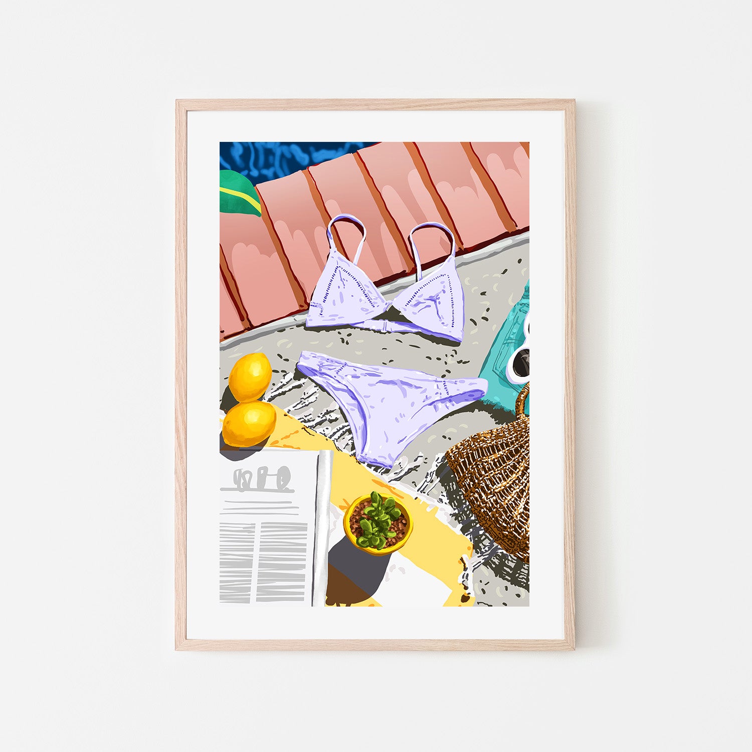 wall-art-print-canvas-poster-framed-Summer On My Mind-6