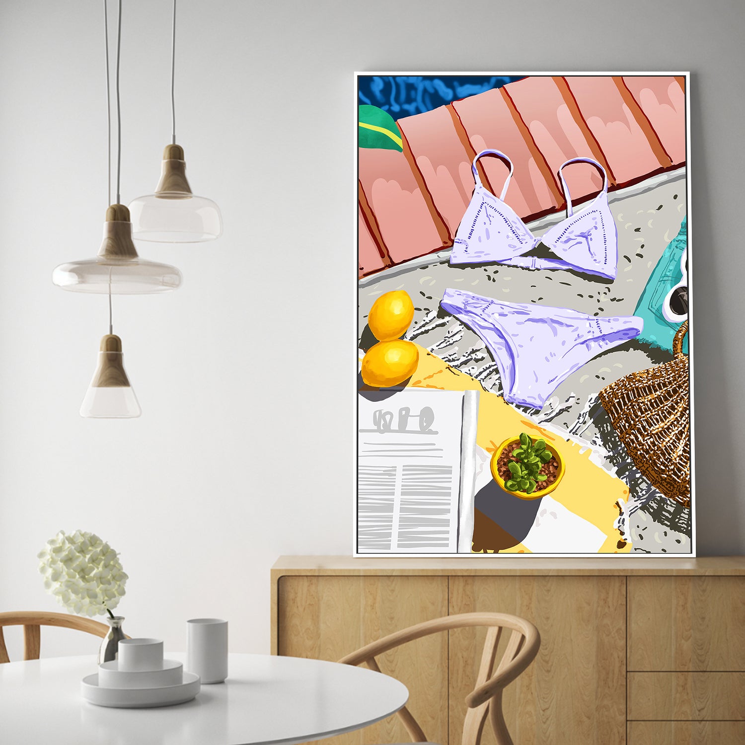 wall-art-print-canvas-poster-framed-Summer On My Mind-7