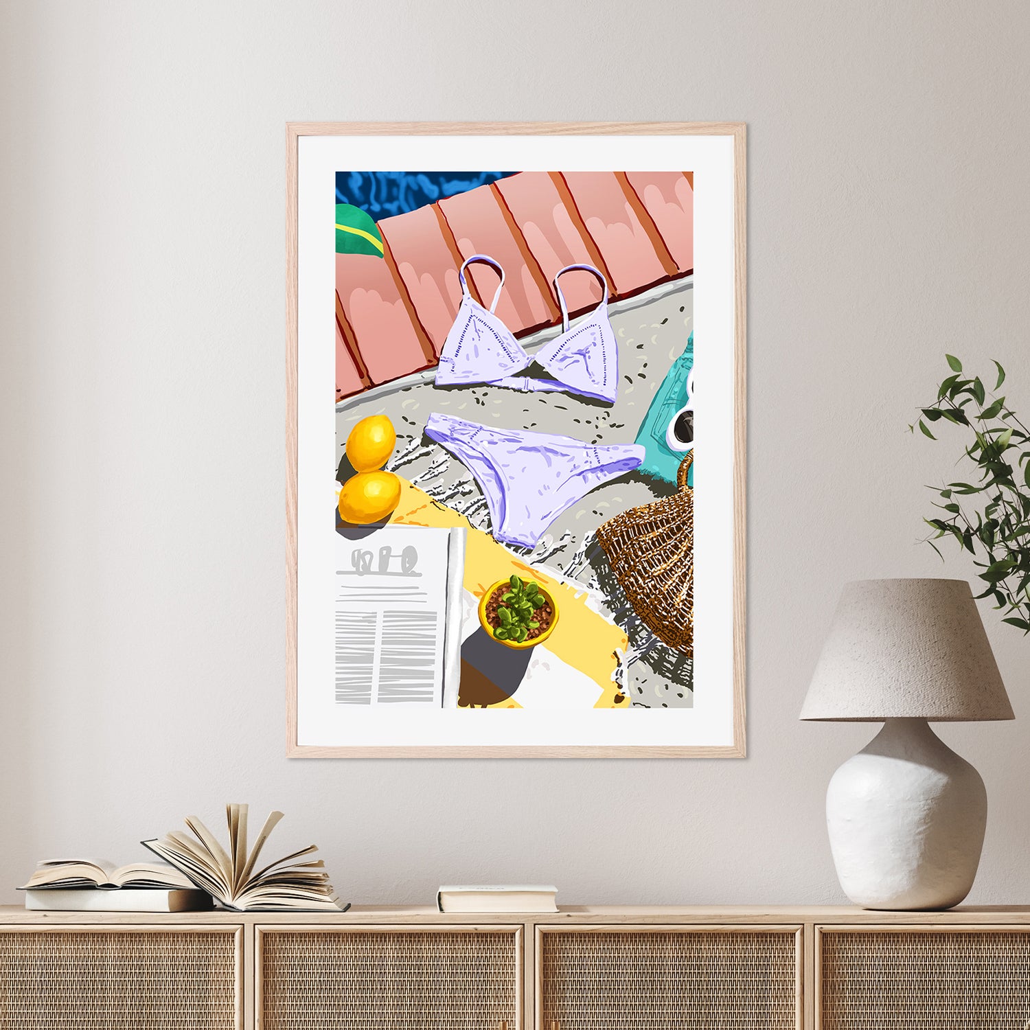 wall-art-print-canvas-poster-framed-Summer On My Mind-8