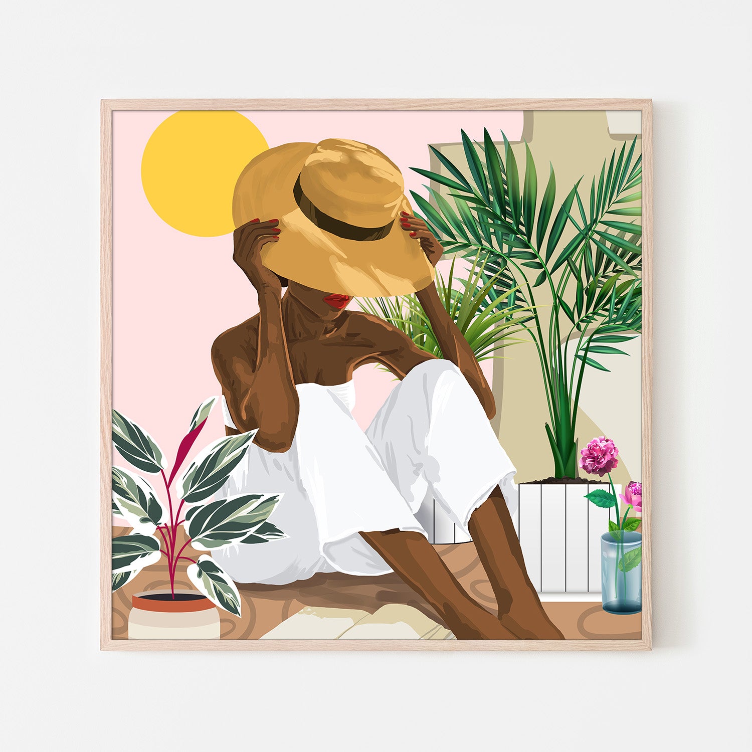 wall-art-print-canvas-poster-framed-Summer Reading-6