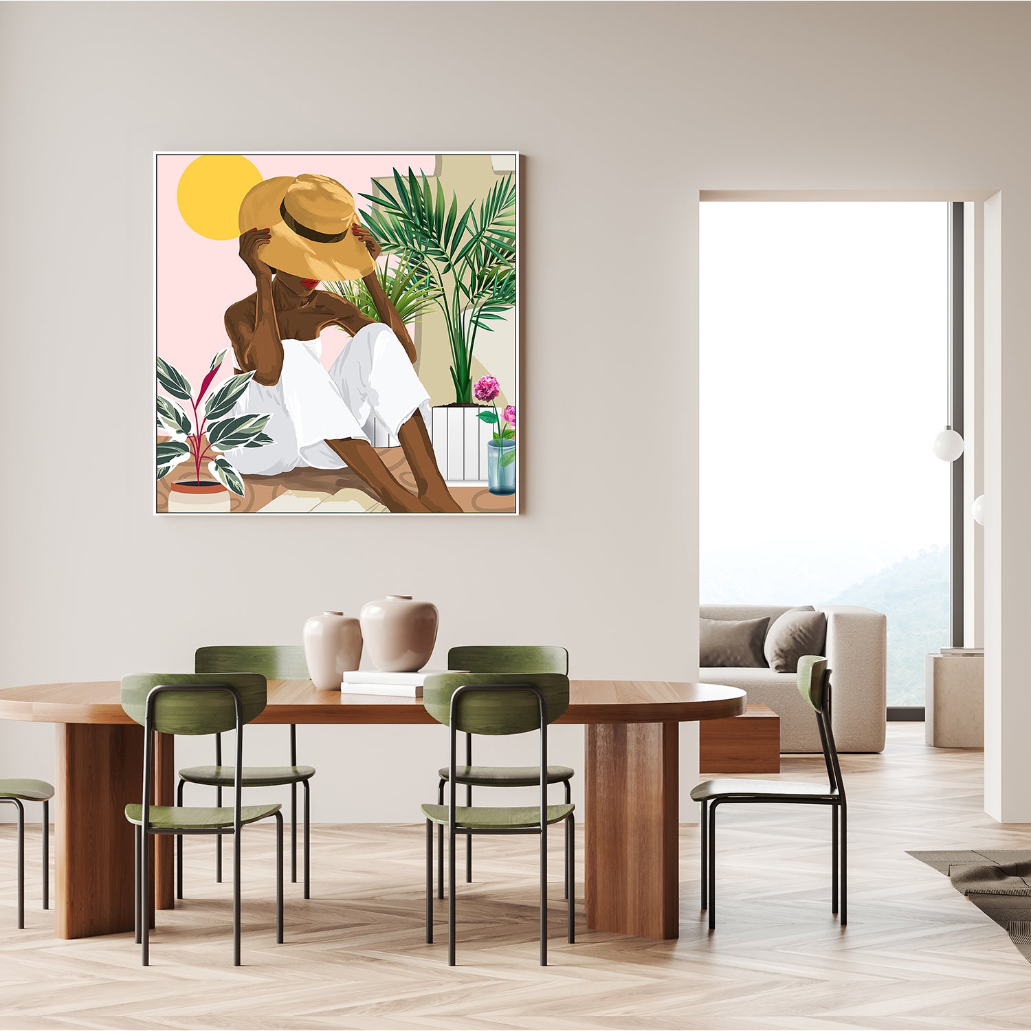 wall-art-print-canvas-poster-framed-Summer Reading-8