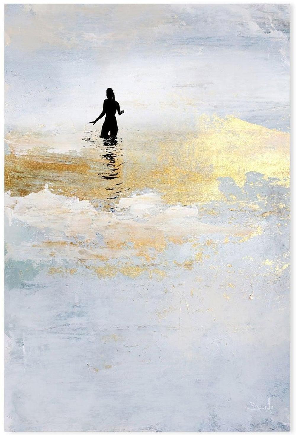 wall-art-print-canvas-poster-framed-Sun Dip , By Dan Hobday-by-Dan Hobday-Gioia Wall Art
