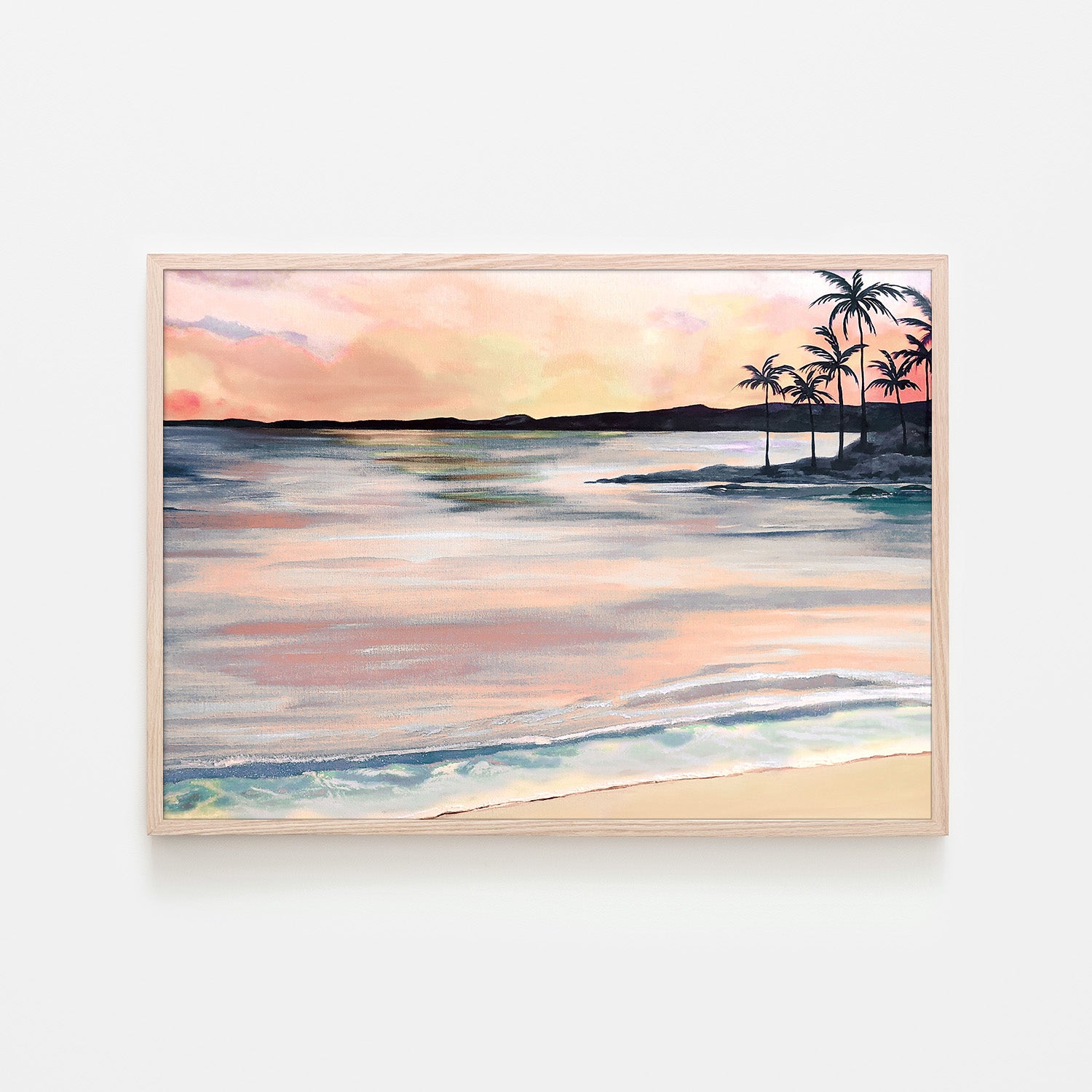 wall-art-print-canvas-poster-framed-Sun Kissed Beach-6