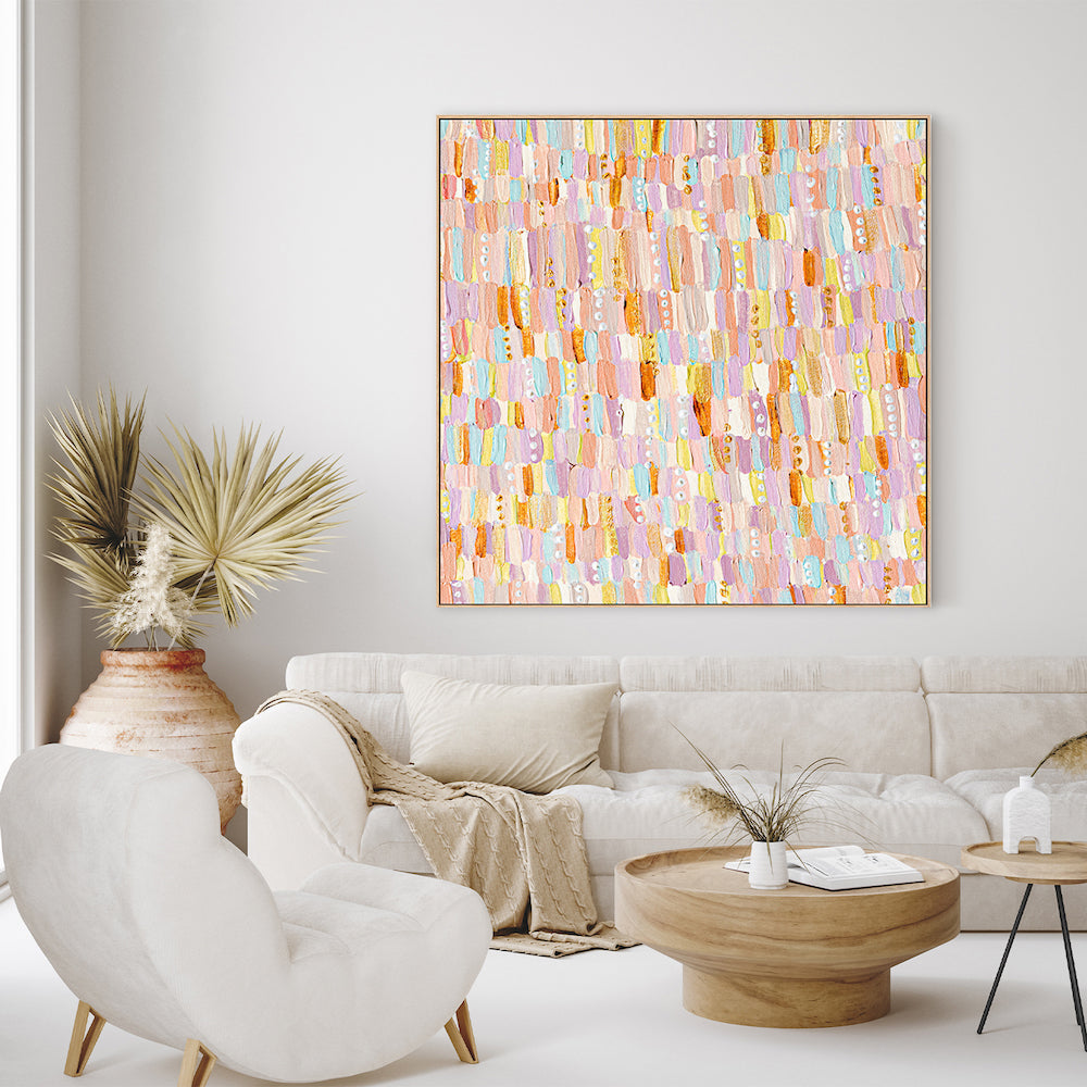 Sun Shower, Pastel Colour