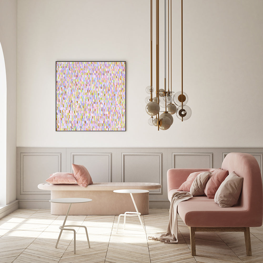 Sun Shower, Pastel Purple Tones , By Bri Chelman
